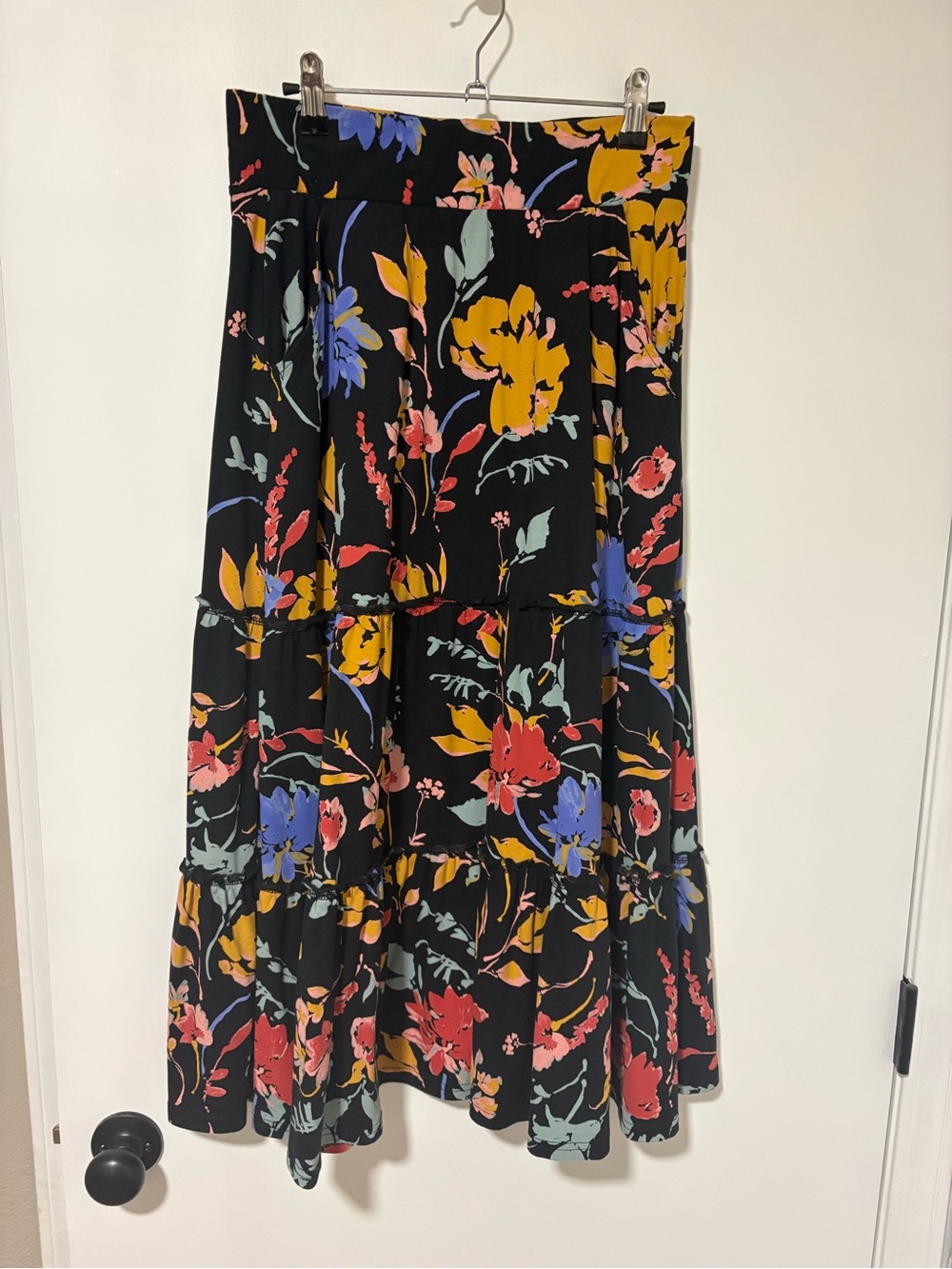Pact Floral Midi Skirt